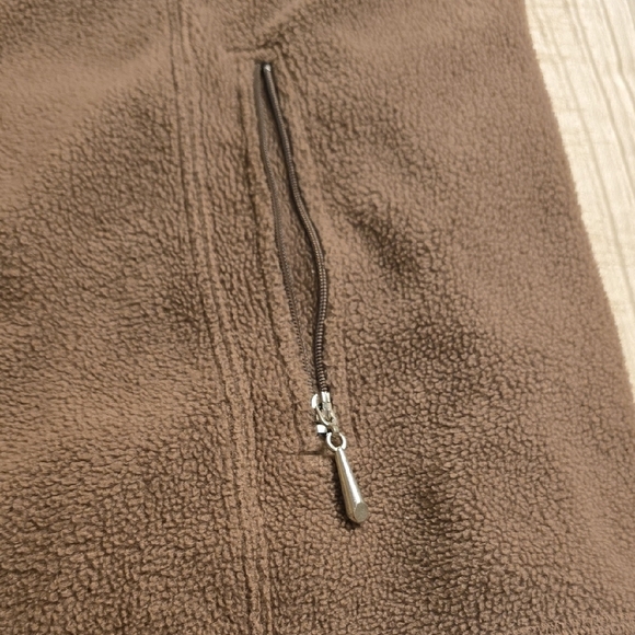 Karen Scott Brown Full-Zip Sweatshirt - Picture 10 of 12